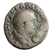 Denarius - Vitellius FIDES EXERCITVVM obverse image