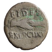 Denarius - Vitellius FIDES EXERCITVVM, Rome, 69 reverse image