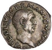 Denarius - Vitellius Victory obverse image