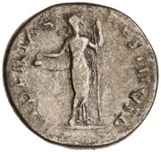 Denarius - Vitellius LIBERTAS RESTITVTA; Libertas, Rome, 69 reverse image
