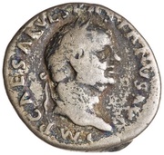 Denarius - Vespasian IVDAEA; Judaea obverse image