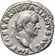 Denarius - Vespasian, Titus, and Domitian TITVS ET DOMITIAN CAES PRIN IV obverse image
