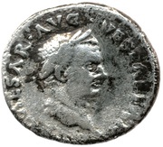 Denarius - Vespasian HISPANIA; Hispania obverse image