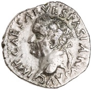 Denarius - Vespasian LIBERTAS PVBLICA; Libertas obverse image