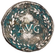 Denarius - Vespasian AVG, Rome, 69-70 reverse image