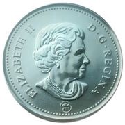 25 Cents - Elizabeth II Moose obverse image