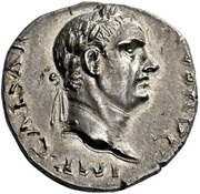Denarius - Vespasian IMP obverse image