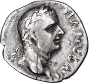 Denarius - Vespasian MARS VLTOR; Mars obverse image