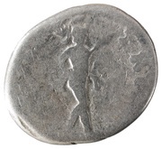 Denarius - Vespasian COS ITER TR POT; Mars, Rome, 70 reverse image