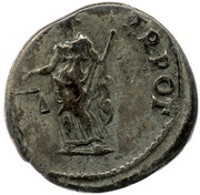 Denarius - Vespasian COS ITER TR POT; Aequitas, Rome, 70 reverse image