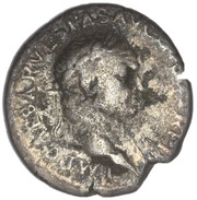 Denarius - Vespasian CONCORDIA AVG; Ceres obverse image