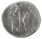 Denarius - Vespasian AVGVR PON MAX, Rome, 71 reverse image