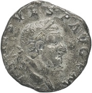 Denarius - Vespasian VIC AVG; Victory obverse image