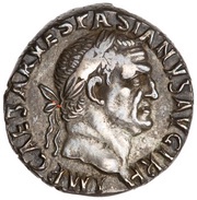 Denarius - Vespasian, Titus, and Domitian TITVS ET DOMITIAN CAESARES PRIN IVEN obverse image
