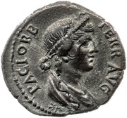 Denarius - Vespasian PACI ORB TERR AVG, Rome, 71 reverse image