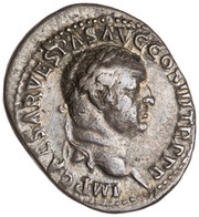 Denarius - Vespasian AVG obverse image