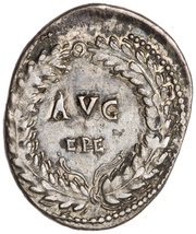 Denarius - Vespasian AVG, Rome, 71 reverse image
