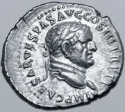 Denarius - Vespasian CONCORDIA AVG; Ceres obverse image