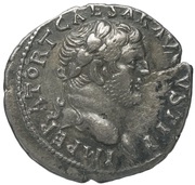 Denarius - Titus AVG obverse image