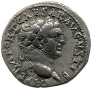 Denarius - Titus CONCORDIA AVG; Ceres obverse image