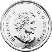 25 Cents - Elizabeth II Christmas obverse image