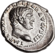 Denarius - Titus PACI AVGVSTAE; Victory obverse image