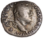 Denarius - Vespasian NEP RED; Neptune obverse image