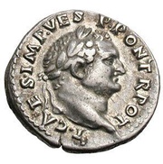 Denarius - Titus obverse image
