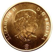 25 Cents - Elizabeth II Northern Cardinal obverse image
