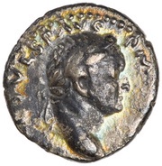 Denarius - Vespasian CONCORDIA AVGVSTI; Concordia obverse image
