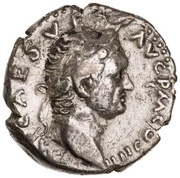 Denarius - Vespasian Judaea obverse image