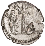 Denarius - Vespasian Judaea, Rome, 72-73 reverse image