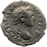Denarius - Titus Judaea obverse image