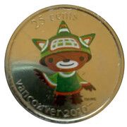 25 Cents - Elizabeth II Sumi, Canada, 2008 reverse image