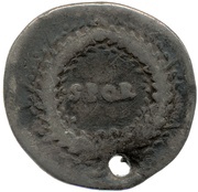 Denarius - Vespasian S P Q R, Rome, 73 reverse image