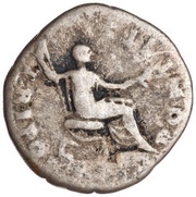 Denarius - Titus PONTIF TRI POT, Rome, 73 reverse image