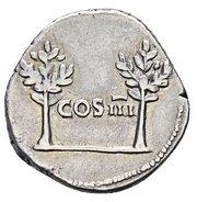 Denarius - Titus COS III, Rome, 74 reverse image