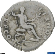 Denarius - Titus PONTIF TR P COS III, Rome, 74 reverse image