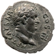 Denarius - Vespasian CONCORDIA AVG; Ceres obverse image