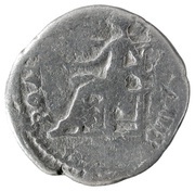 Denarius - Titus PONTIF TR P COS IIII; Pax, Rome, 75 reverse image