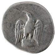 Denarius - Vespasian COS VII, Rome, 76 reverse image