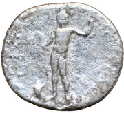 Denarius - Vespasian IOVIS CVSTOS; Jupiter, Rome, 76 reverse image