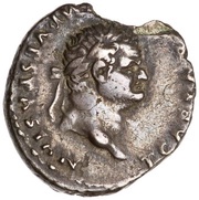 Denarius - Titus COS V obverse image