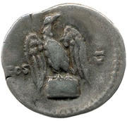 Denarius - Titus COS V, Rome, 76 reverse image