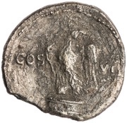 Denarius - Vespasian COS VII, Rome, 76 reverse image