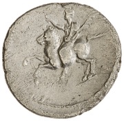 Denarius - Vespasian and Domitian, Rome, 76 reverse image