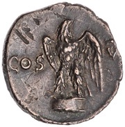 Denarius - Titus COS V, Rome, 76 reverse image