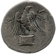 Denarius - Domitian COS VII, Rome, 76 reverse image