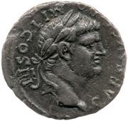 Denarius - Domitian PRINCEPS IVVENTVT; Spes obverse image