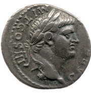 Denarius - Domitian PON MAX TR P COS VII obverse image